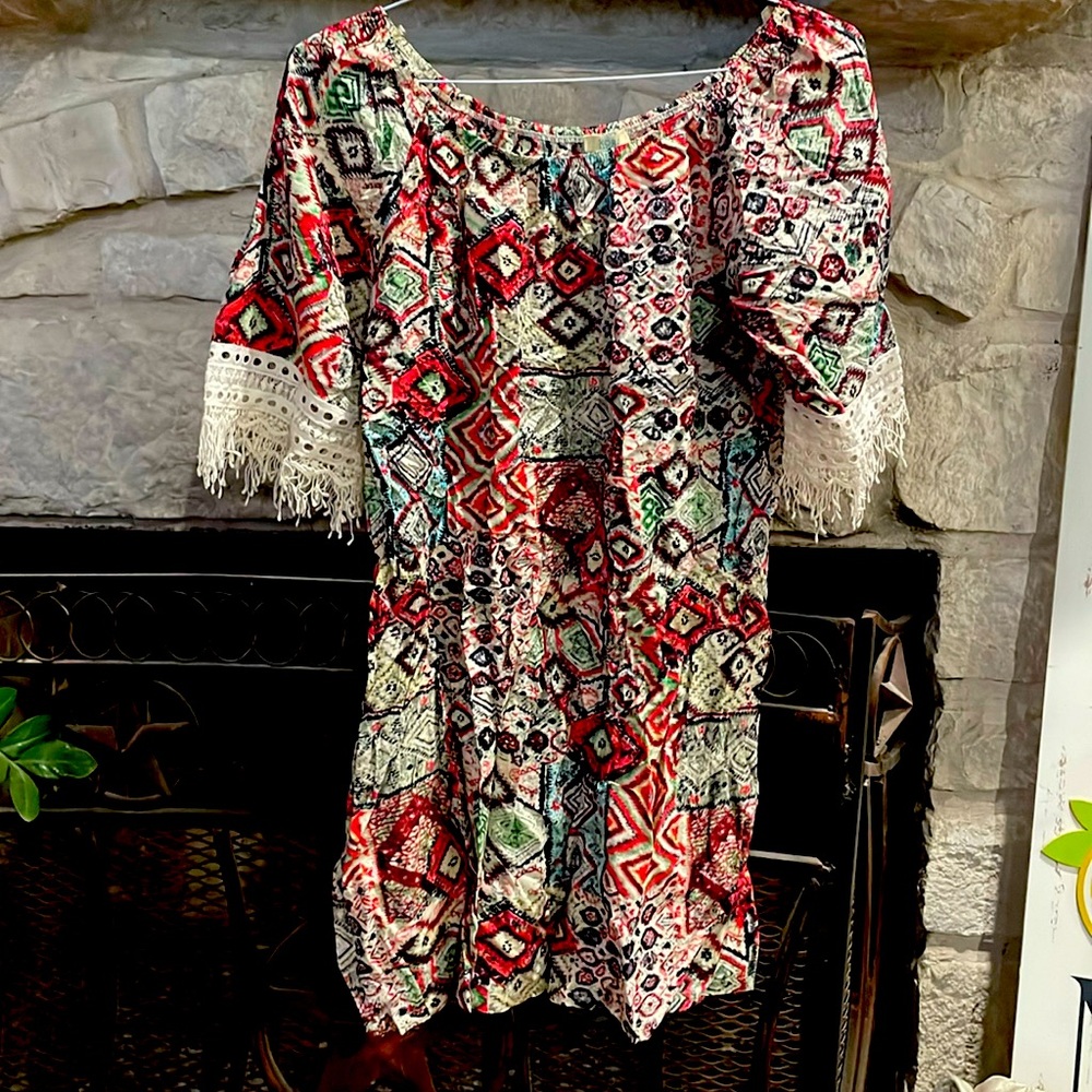 Boho Aztec dress